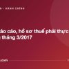 Các loại báo cáo, hồ sơ thuế phải thực hiện trong tháng 3/2017 - tuvannhathuong.com