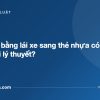 Chậm đổi bằng lái xe sang thẻ nhựa có phải thi lại lý thuyết? - tuvannhathuong.com